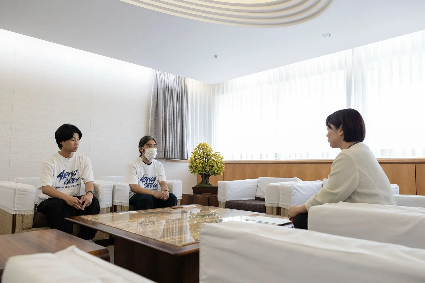 【前橋市長表敬訪問】