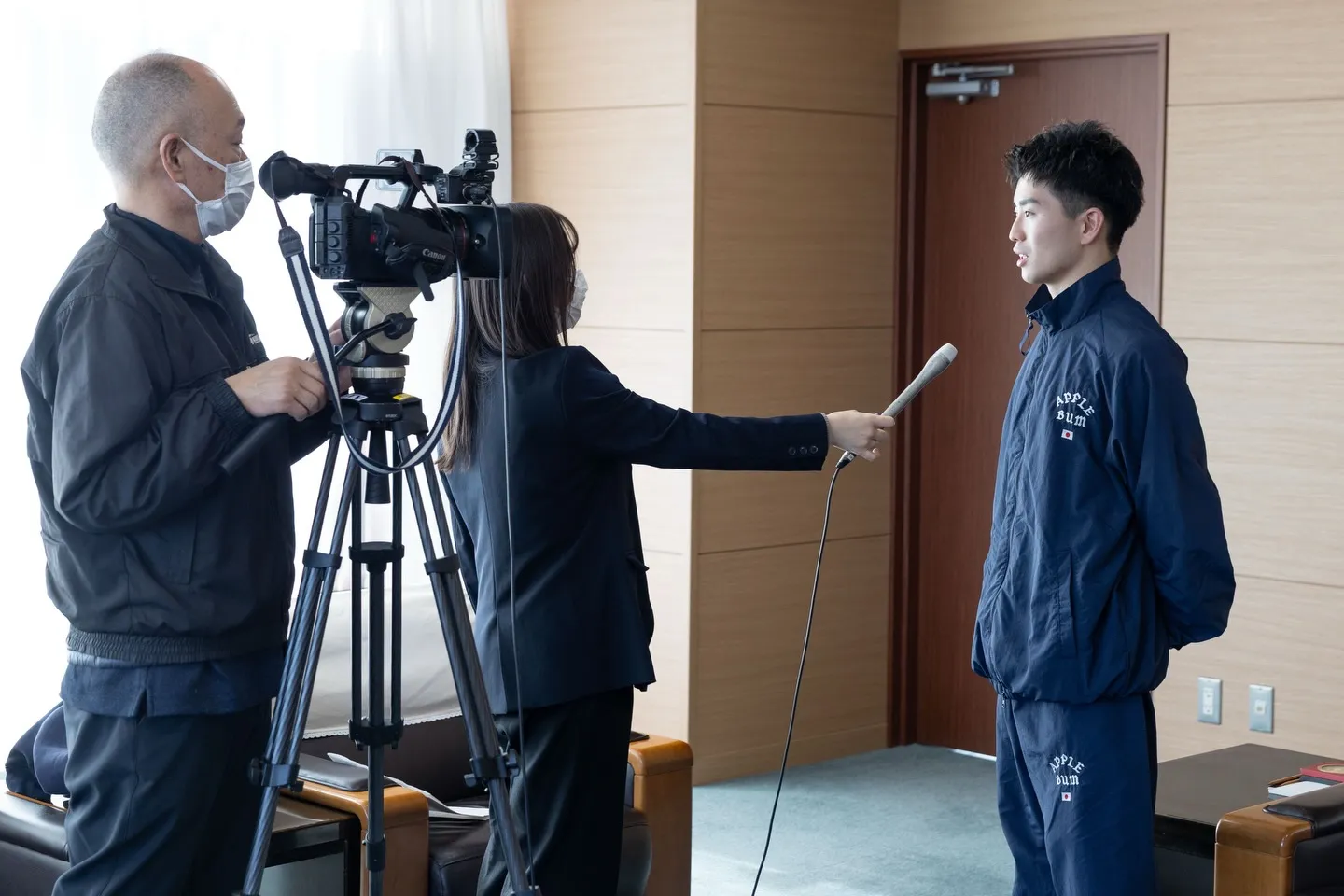 【Lil‘ Bomb先生伊勢崎市長表敬訪問】