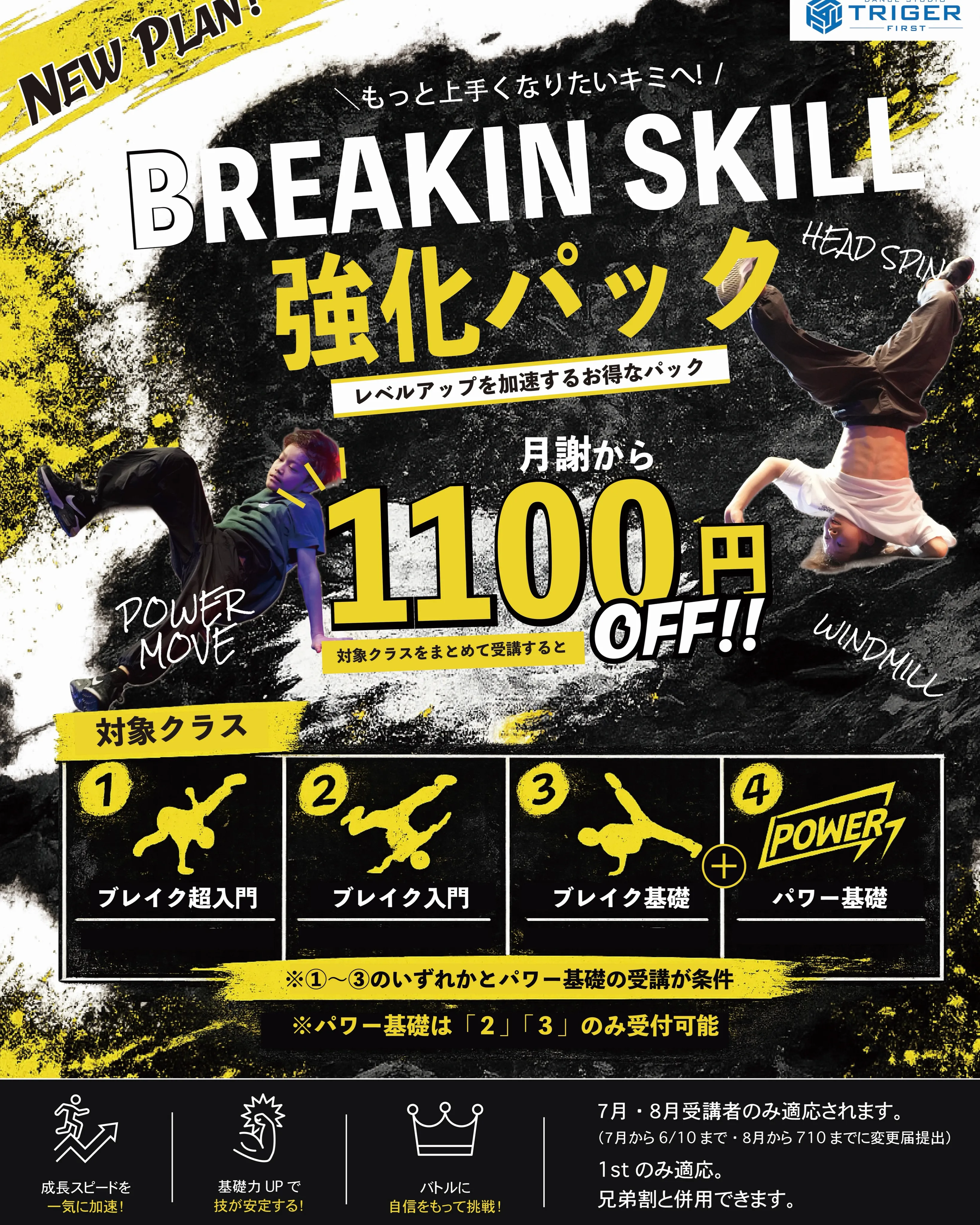 【BREAKIN SKILL 強化PACK スタート🔥】